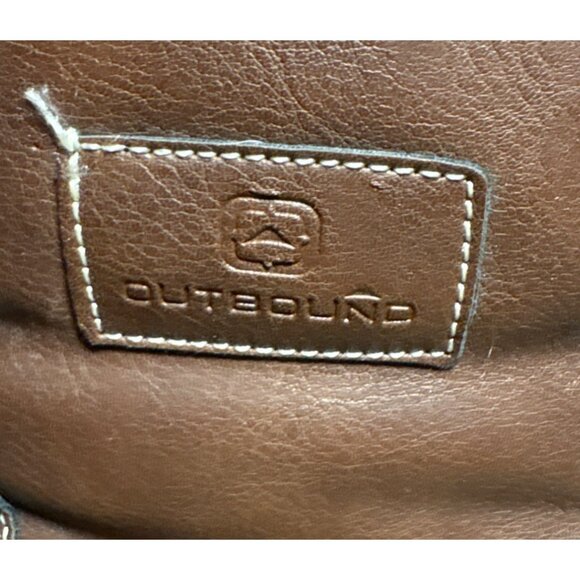 Outbound Boots Size 9 Mens Brown Black Insulated Winter Sherpa Lining Waterproof - Picture 3 of 15